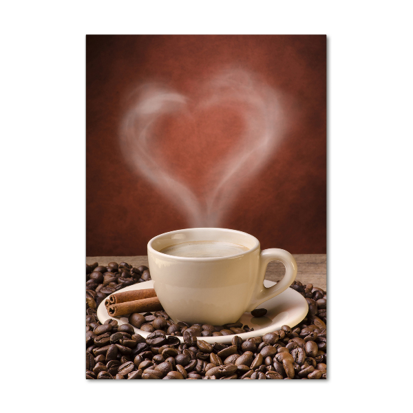 Bild auf Acrylglas vertikal Aromatischer Kaffee