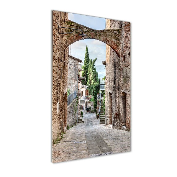 Plexiglasbilder vertikal Italienische Straßen