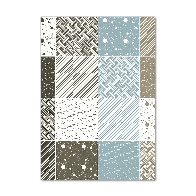 Bild auf Acrylglas vertikal Geometrische Muster