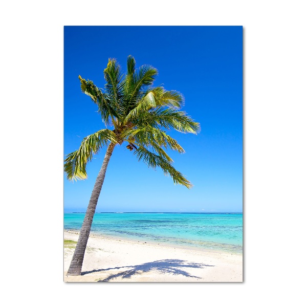 Plexiglasbilder vertikal Tropischer Strand