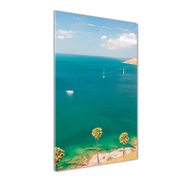 Plexiglasbilder vertikal Yachten Thailand