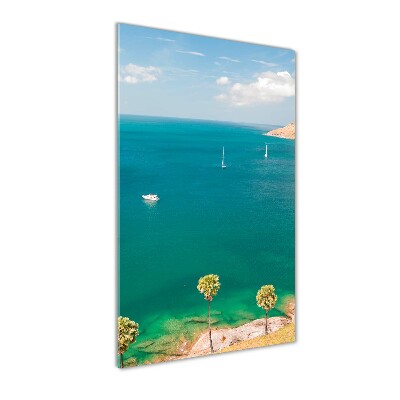 Plexiglasbilder vertikal Yachten Thailand