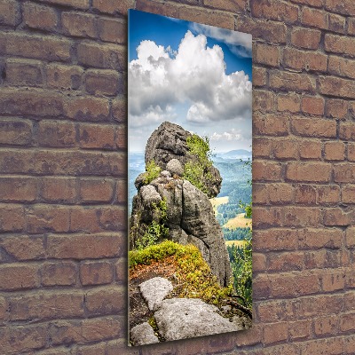 Acrylbild vertikal Szczeliniec Wielki