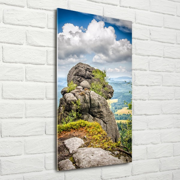 Acrylbild vertikal Szczeliniec Wielki