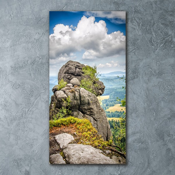 Acrylbild vertikal Szczeliniec Wielki