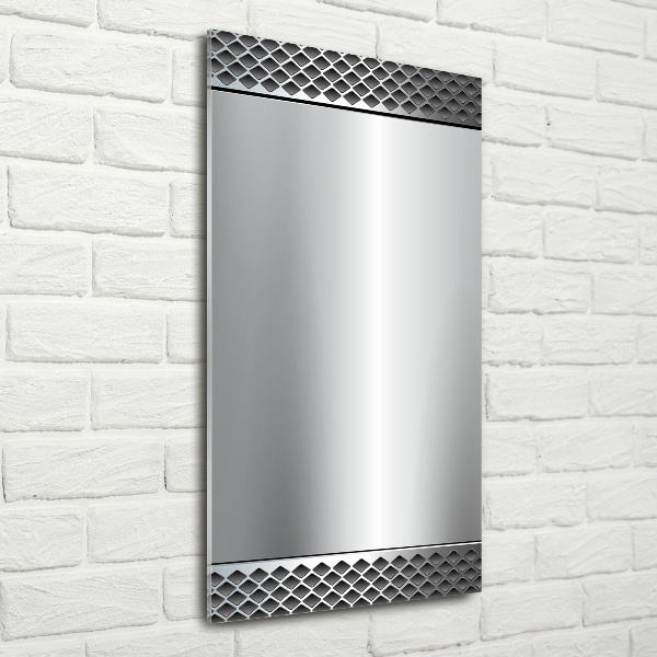 Bild auf Acrylglas vertikal Metallischer Hintergrund
