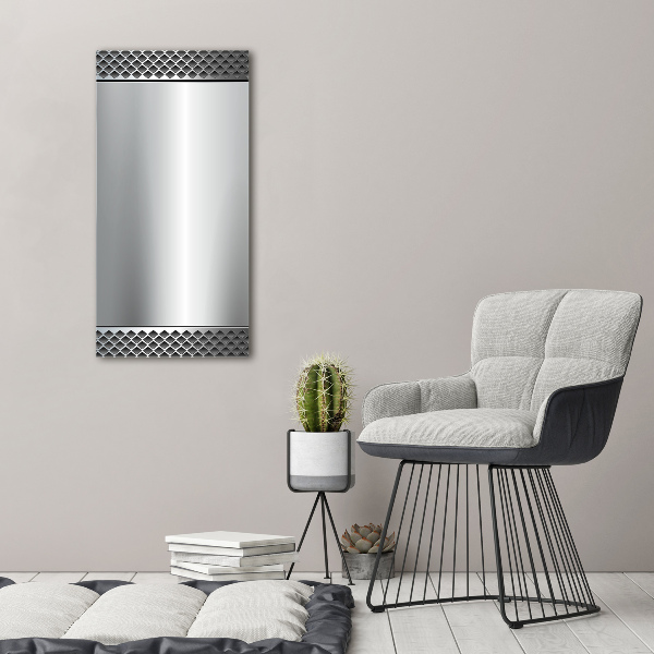 Bild auf Acrylglas vertikal Metallischer Hintergrund