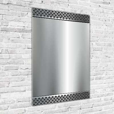 Bild auf Acrylglas vertikal Metallischer Hintergrund