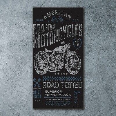 Acrylbild vertikal Automobil