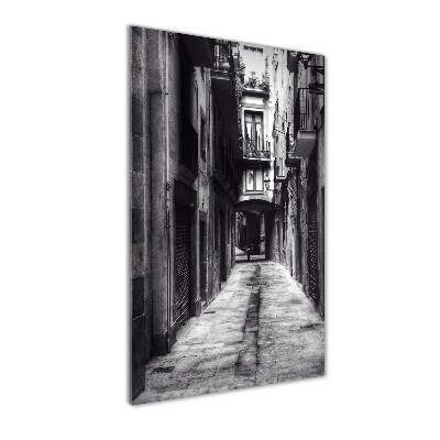 Acrylbild vertikal Barcelona, ​​Spanien