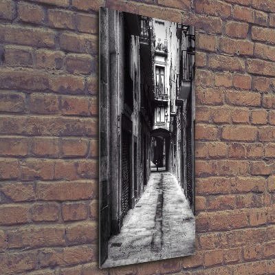 Acrylbild vertikal Barcelona, ​​Spanien