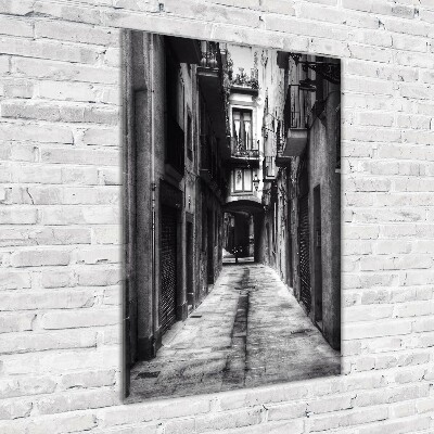 Acrylbild vertikal Barcelona, ​​Spanien