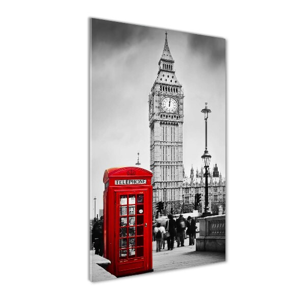 Bild auf Acrylglas vertikal Big Ben London