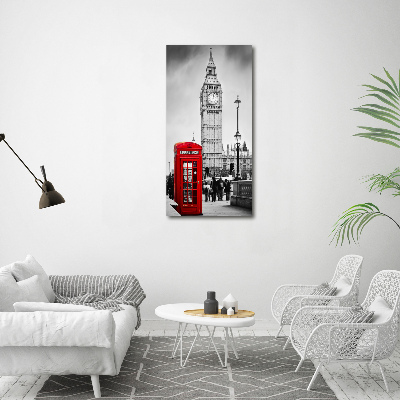Bild auf Acrylglas vertikal Big Ben London