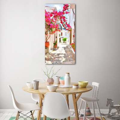 Plexiglasbilder vertikal Griechische Straßen