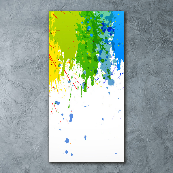 Plexiglasbilder vertikal Abstrakter Regenbogen