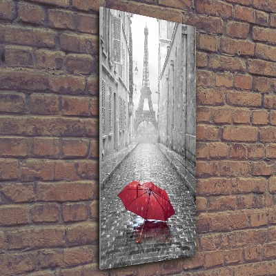 Bild auf Acrylglas vertikal Regenschirm Frankreich