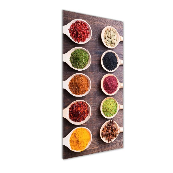Plexiglasbilder vertikal Gewürze