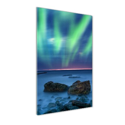 Bild auf Acrylglas vertikal Nordlicht