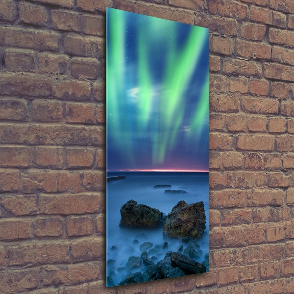 Bild auf Acrylglas vertikal Nordlicht