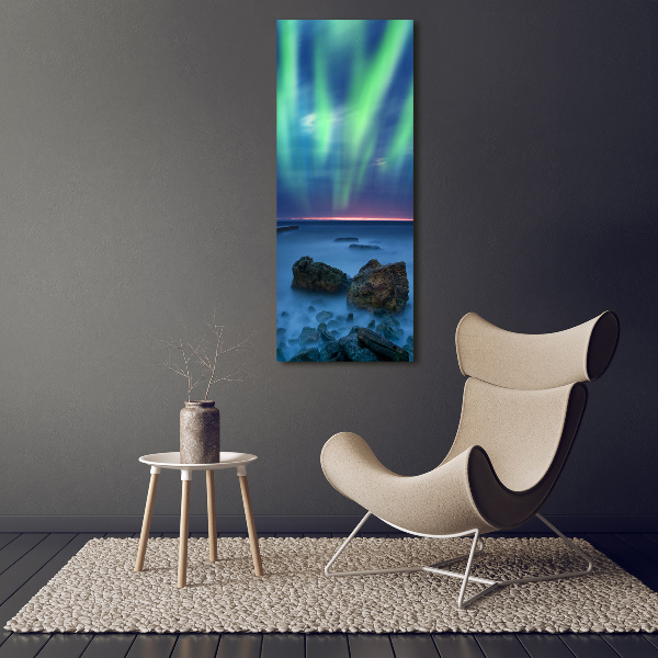 Bild auf Acrylglas vertikal Nordlicht