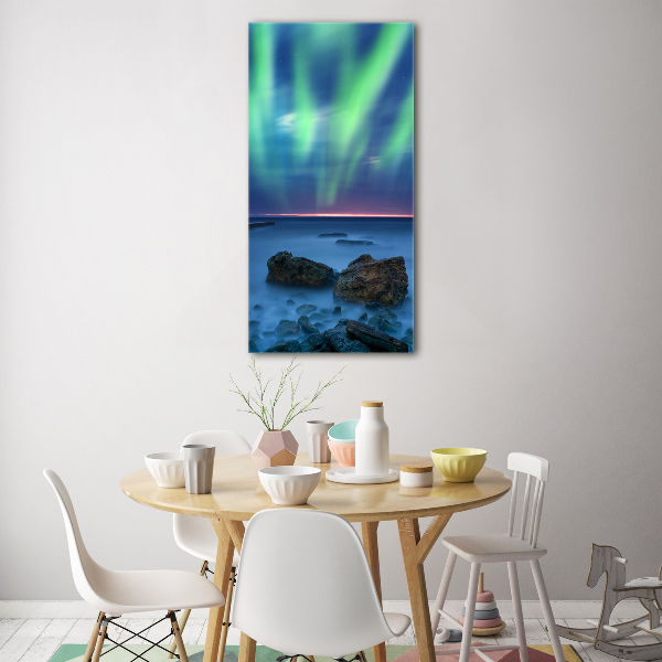 Bild auf Acrylglas vertikal Nordlicht