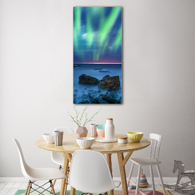 Bild auf Acrylglas vertikal Nordlicht
