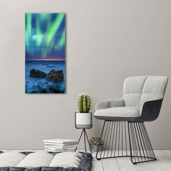 Bild auf Acrylglas vertikal Nordlicht