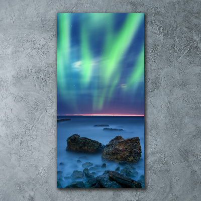 Bild auf Acrylglas vertikal Nordlicht