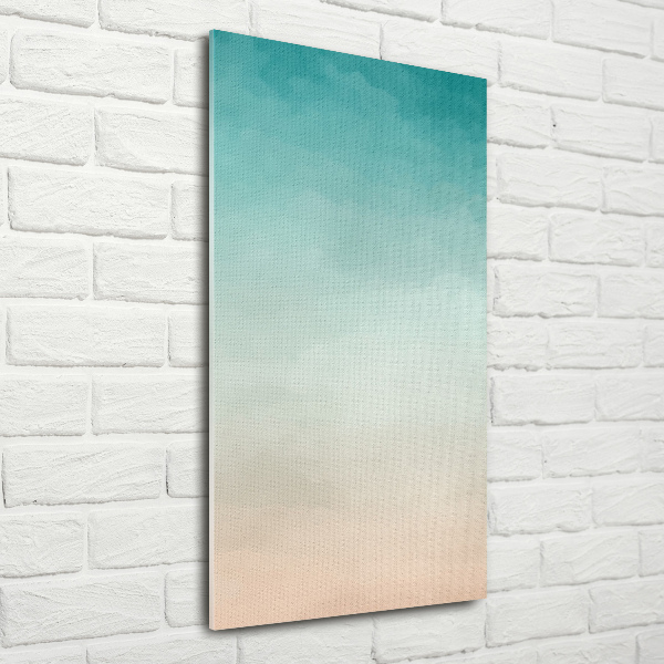 Bild auf Acrylglas vertikal Rauch