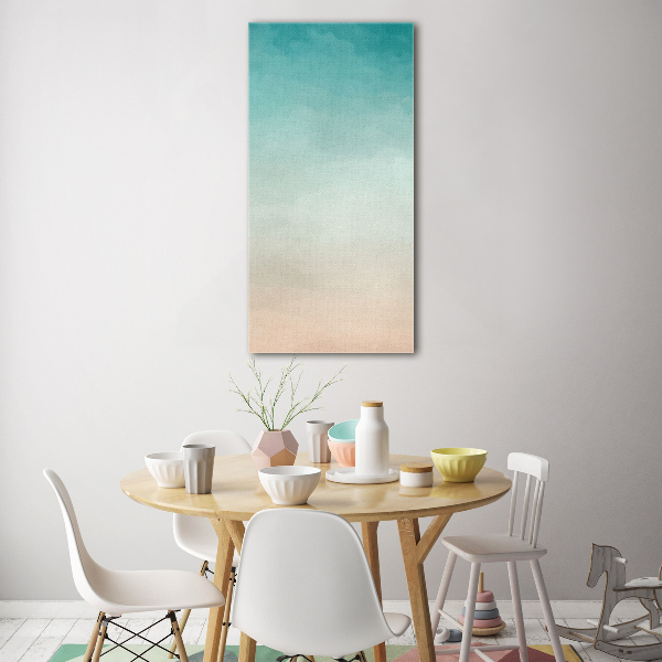 Bild auf Acrylglas vertikal Rauch