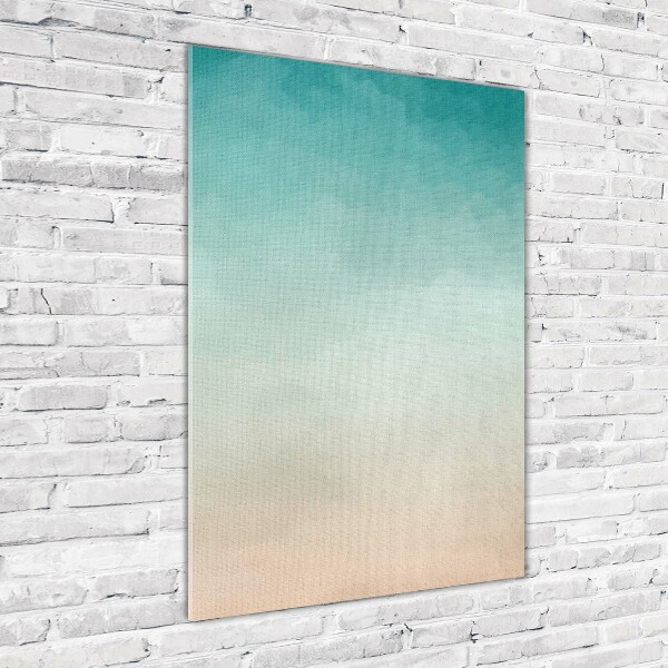 Bild auf Acrylglas vertikal Rauch