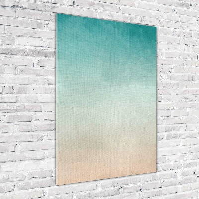 Bild auf Acrylglas vertikal Rauch