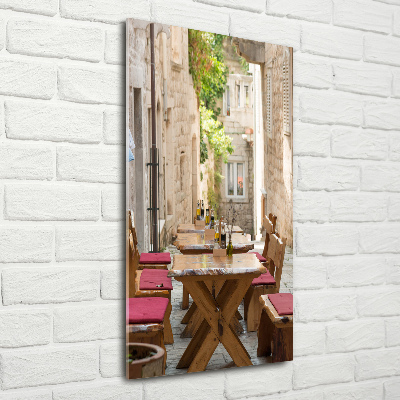 Plexiglasbilder vertikal Korčula, Kroatien