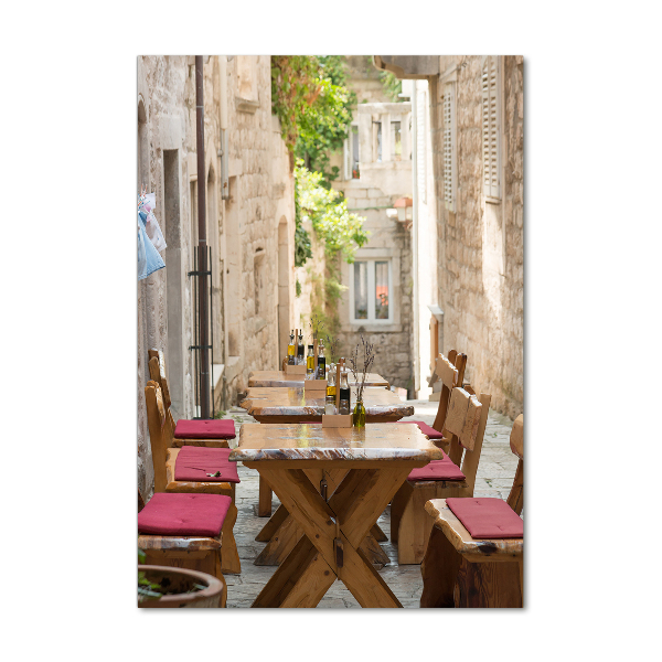 Plexiglasbilder vertikal Korčula, Kroatien