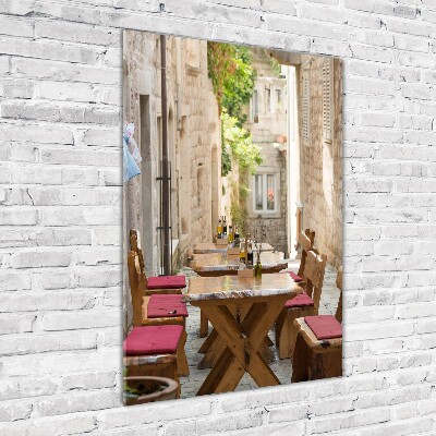 Plexiglasbilder vertikal Korčula, Kroatien