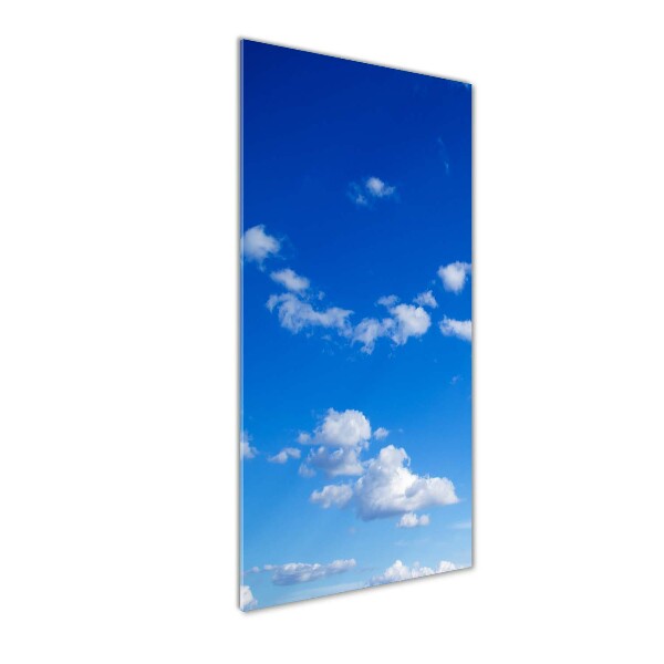Plexiglasbilder vertikal Wolken am Himmel