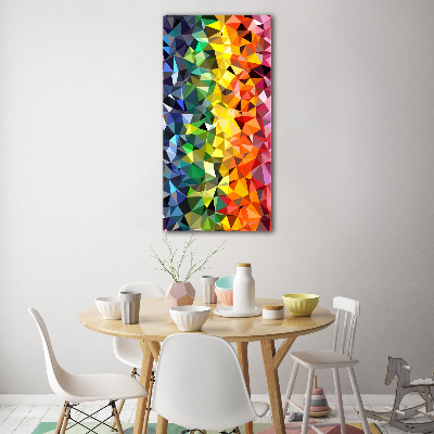 Plexiglasbilder vertikal Geometrischer Hintergrund