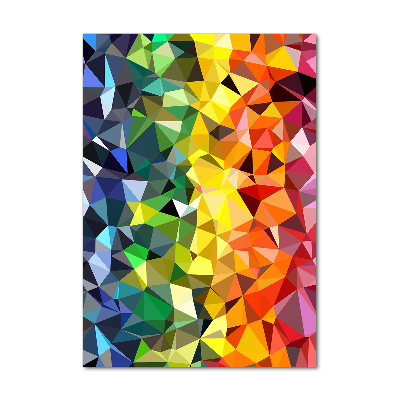 Plexiglasbilder vertikal Geometrischer Hintergrund