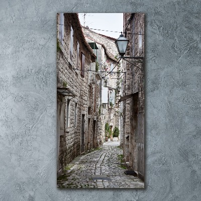 Bild auf Acrylglas vertikal Croatia Street