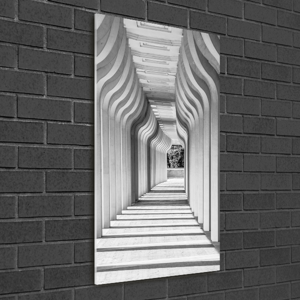 Plexiglasbilder vertikal Korridor