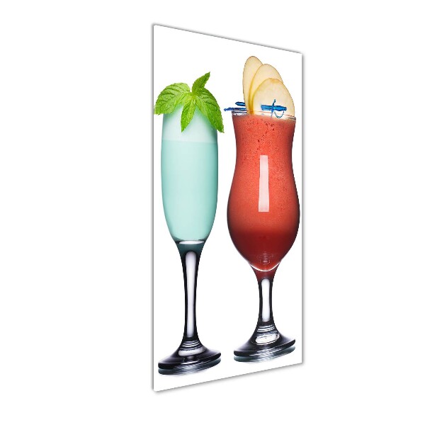 Bild auf Acrylglas vertikal Farbenfrohe Cocktails