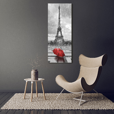 Bild auf Acrylglas vertikal Eiffelturm Paris