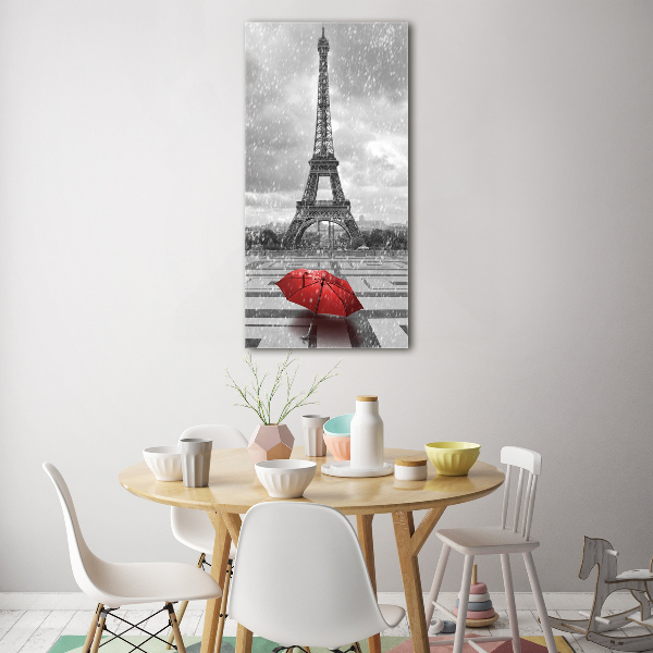 Bild auf Acrylglas vertikal Eiffelturm Paris