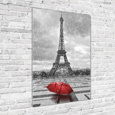 Bild auf Acrylglas vertikal Eiffelturm Paris