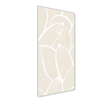 Plexiglasbilder vertikal Blütenblätter