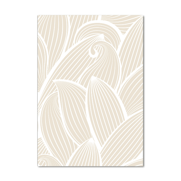 Plexiglasbilder vertikal Blütenblätter