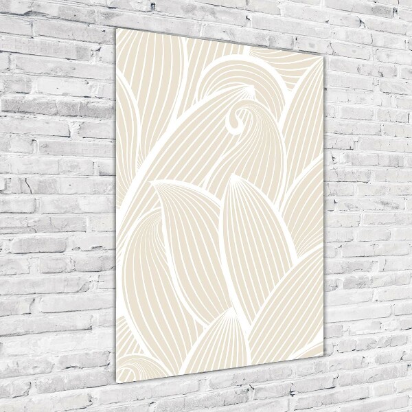 Plexiglasbilder vertikal Blütenblätter