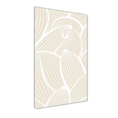 Plexiglasbilder vertikal Blütenblätter