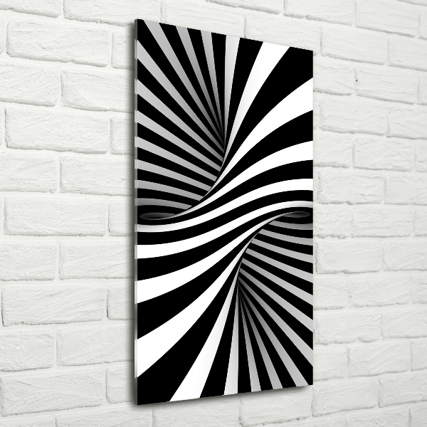 Bild auf Acrylglas vertikal Abstrakter Wirbel